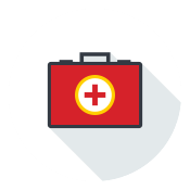 first aid kit icon