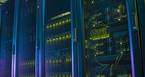 Virtual desktops being represented by physical servers in a datacenter.