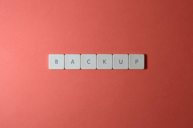 Differential backup method