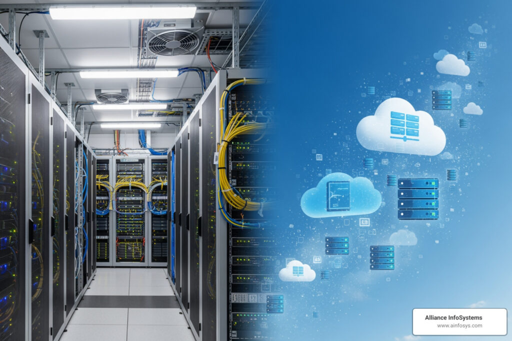 cloud vs on premises