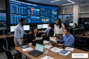 IT procurement process in a modern operations center - it procurement process
