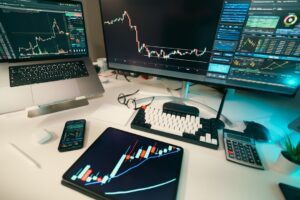IT solutions for finance modern digital banking interface